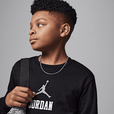 Jordan Big Kids' 1984 French Terry Jumpman Crew