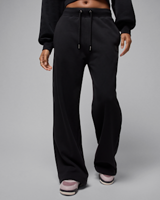 Женские  Jordan Flight Fleece French Terry Open-Hem Pants