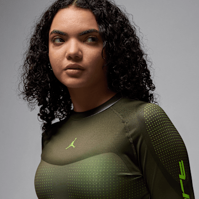 Playera de manga larga Dri-FIT para mujer Jordan Sport