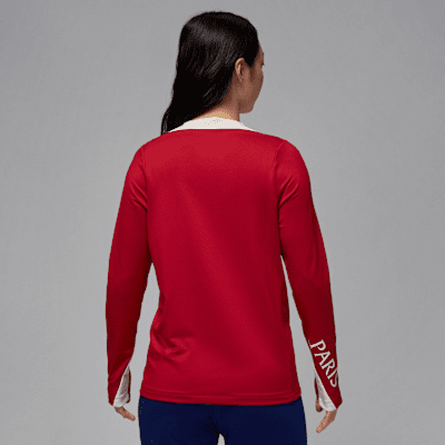 Paris Saint-Germain Strike Fourth Women's Jordan Dri-FIT Football Knit Crew-Neck Top