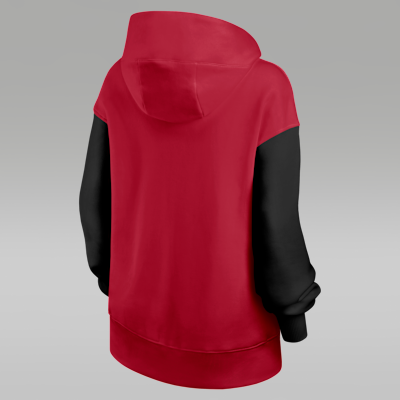 Sudadera con gorro sin cierre universitaria Nike para mujer Oklahoma Legacy Phoenix