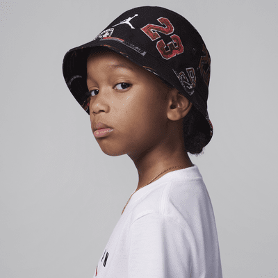 Gorro tipo pescador para niños talla grande Jordan Icons