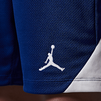 Shorts de fútbol de tejido Knit Jordan Dri-FIT del Paris Saint-Germain complementarios Strike para niños talla grande