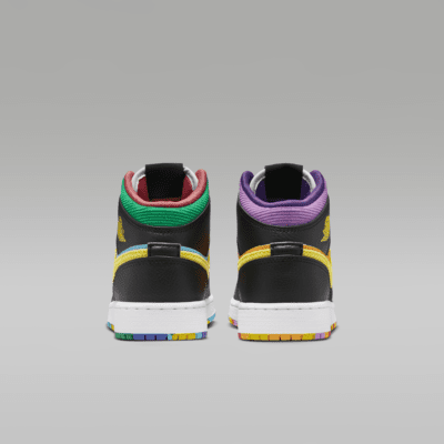 Air Jordan 1 Mid Sneaker School Older Kids' Shoes
