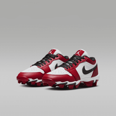 Jordan 1 Low Little/Big Kids' Cleats