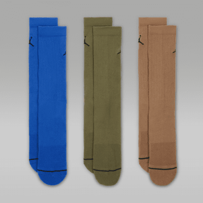 Jordan Everyday Crew Socks (3 pairs)