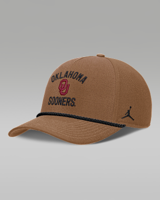 Мужские Oklahoma Military Appreciation Rise Jordan Brand Dri-FIT College A-Frame Adjustable Hat
