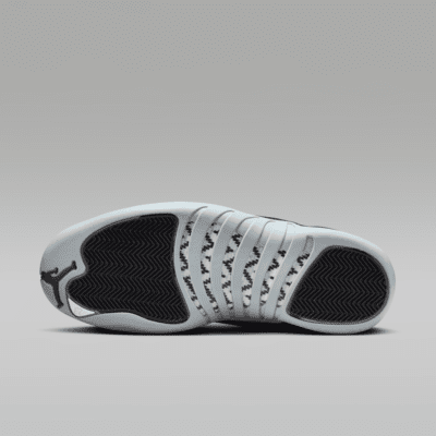 Air Jordan 12 Retro "Black and Wolf Grey" Men's Shoes