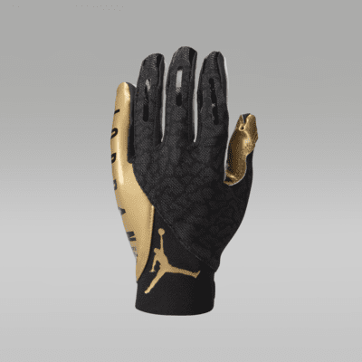 Jordan Knit Metallic Football Gloves (1 Pair)