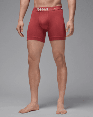 Мужские  Jordan Flight Cotton Core Boxer Briefs (3-Pack)