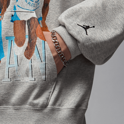 Jordan Flight Men's Oversized Pullover Hoodie