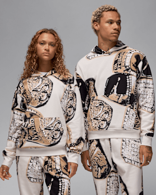 Мужское худи Jordan MVP Printed Fleece Pullover Hoodie