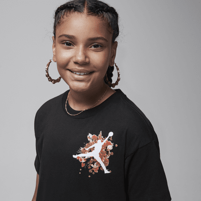 Jordan Older Kids' Floral Jumpman T-Shirt