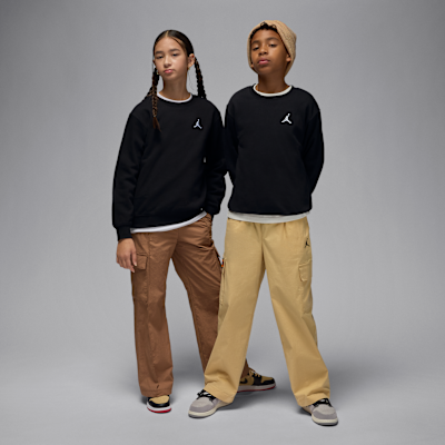 Jordan Brooklyn Fleece Big Kids' Crew Top