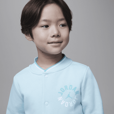 Conjunto bomber de 2 piezas para niños de preescolar Jordan Jumpman PE