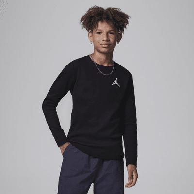 Jordan MJ Essentials Waffle Knit Long Sleeve Tee