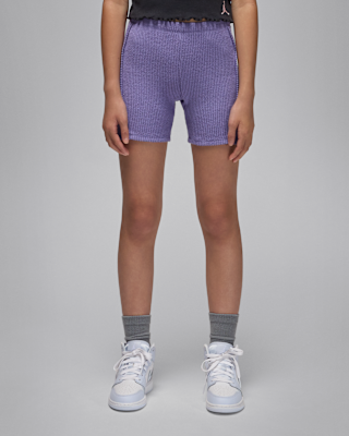 Детские шорты Jordan Big Kids' Ribbed Bike Shorts