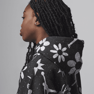 Jordan Floral Flight Big Kids' Hoodie