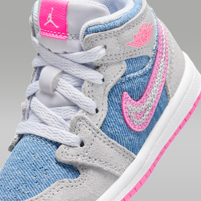 Boty Jordan 1 Mid SE pro kojence a batolata