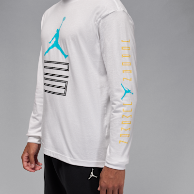Jordan Brooklyn Men's AJ11 Graphic Long-Sleeve T-Shirt