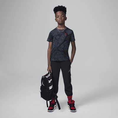 Playera con estampado de árbol genealógico para niños talla pequeña Jordan
