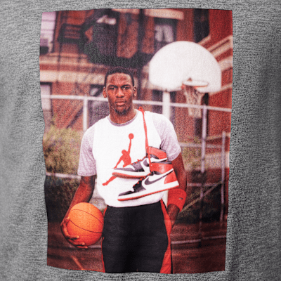 T-Shirt με φωτογραφία MJ Jordan για μεγάλα παιδιά