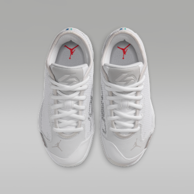 Luka 77 "Triple White" Big Kids' Basketball Shoes