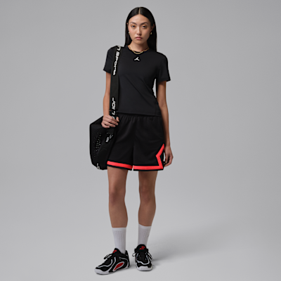 조던 스포츠 에센셜 여성 드라이 핏 반팔 탑