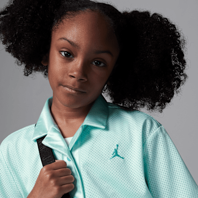 Jordan Dri-FIT Training Camp Little Kids' Jumpman Mesh Top