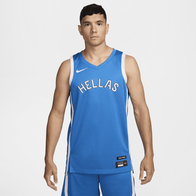 Greece Limited Road Men's Nike Basketball Jersey