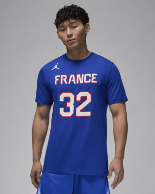 Мужская футболка Victor Wembanyama France Nike Basketball для баскетбола