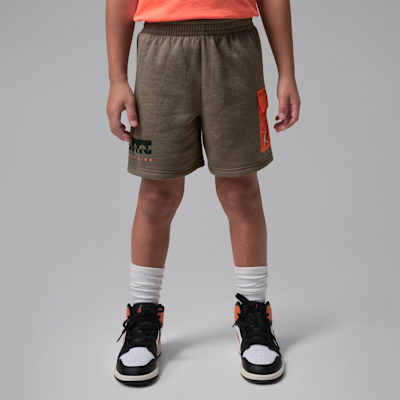 Jordan Little Kids' Hike Mike 2-Piece Graphic Fleece Shorts Set