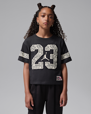 Детская футболка Jordan Big Kids' Floral Lace