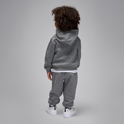 Conjunto de sudadera con gorro sin cierre de 2 piezas infantil Jordan Brooklyn Fleece