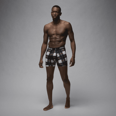 Jordan Dri-FIT Men's Plaid Boxer Briefs (2-Pack)