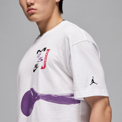 T-shirt à motif oversize Jordan Flight pour femme