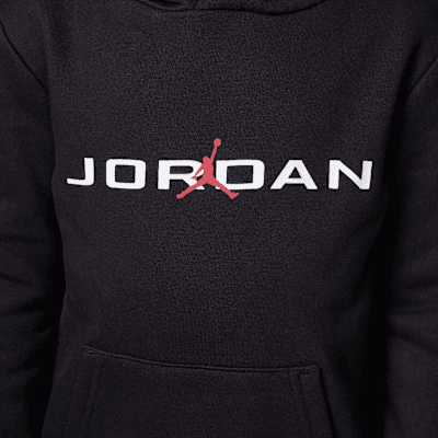 Σετ δύο τεμαχίων με φούτερ με κουκούλα Baseline Jordan για νήπια
