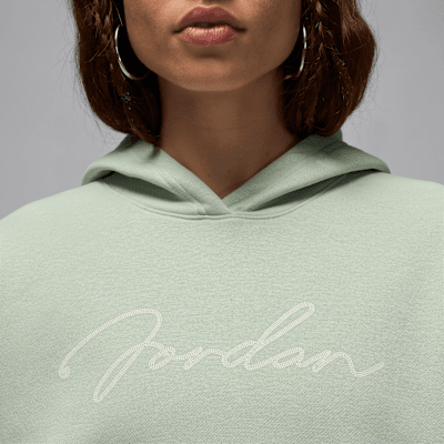 Sudadera con gorro sin cierre para mujer Jordan Brooklyn Fleece