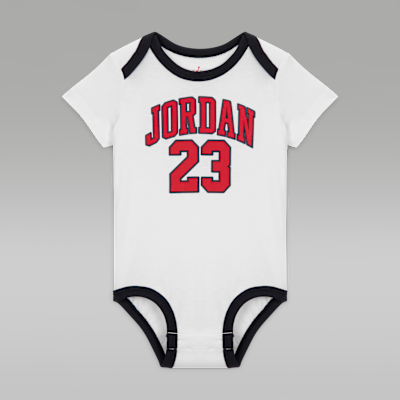 Paquete de 3 bodys con el jersey 23 para bebé (de 3 a 6 meses) Jordan