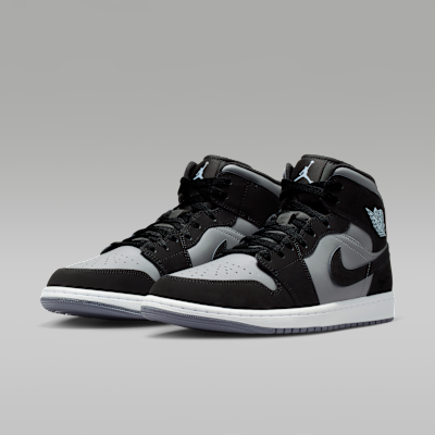Jordan Air Jordan 1 Mid Erkek Ayakkabısı görsel 5