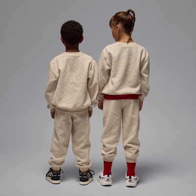 Jordan Younger Kids' 2-Piece Bubble Knit Crew Set