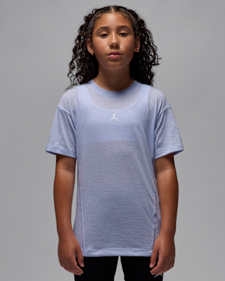 Детские шорты Jordan Sport Dri-FIT Big Kids' Short Sleeve Diamond Top