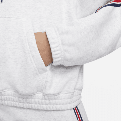 Sudadera con gorro de tejido Fleece para mujer Paris Saint-Germain