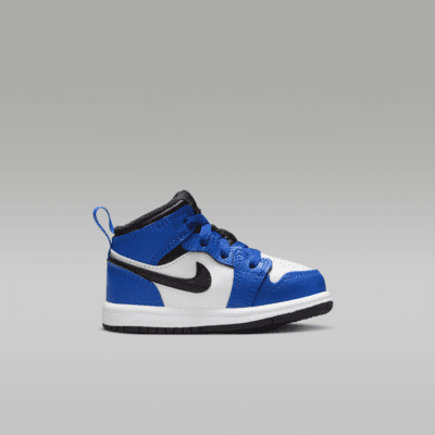 Jordan 1 Mid Schuh für Babys und Kleinkinder