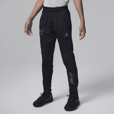 Pantalon de foot en maille Jordan Dri-FIT Paris Saint-Germain Strike 3e tenue pour ado