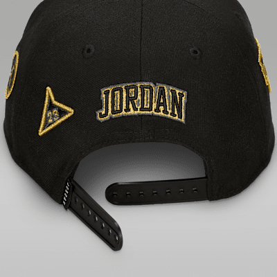 Gorra con visera plana para niños talla grande Jordan "See Me Shine"