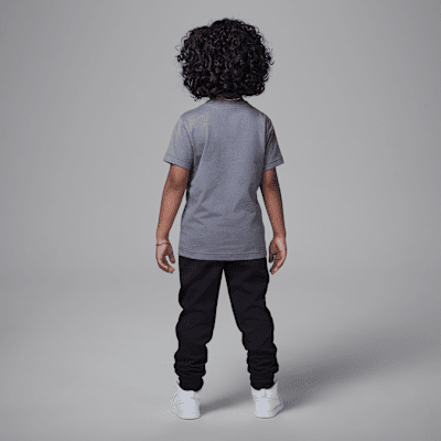 Conjunto de 2 piezas de pants para niños talla pequeña Jordan Sneaker School
