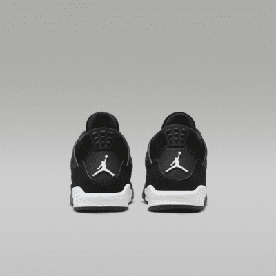 Jordan 4 Retro 'White Thunder' Younger Kids' Shoes