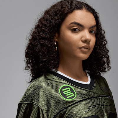 Playera de manga larga tejida para mujer Jordan