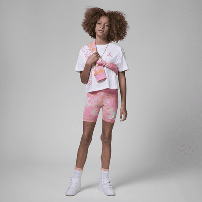 Jordan Big Kids' Essentials Printed Bike Shorts